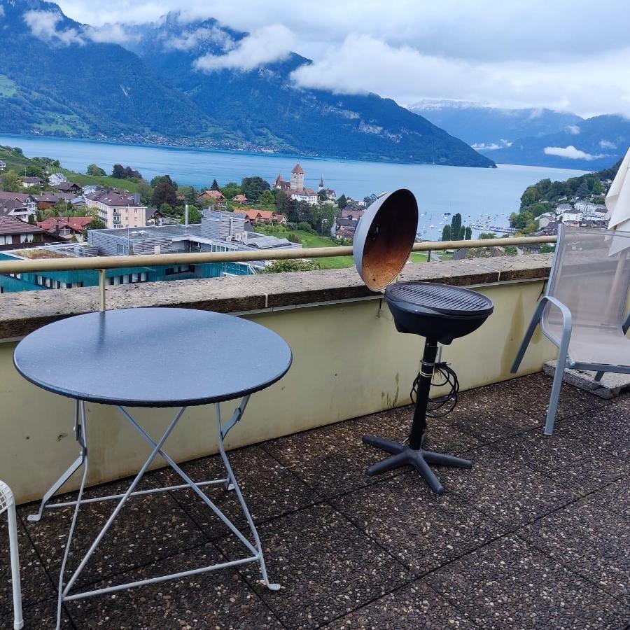 Spiez Lakeview By The Station Room C Exteriér fotografie