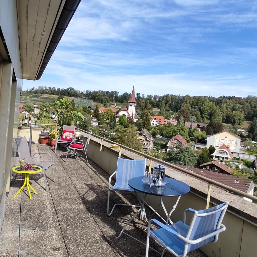 Spiez Lakeview By The Station Room C Exteriér fotografie